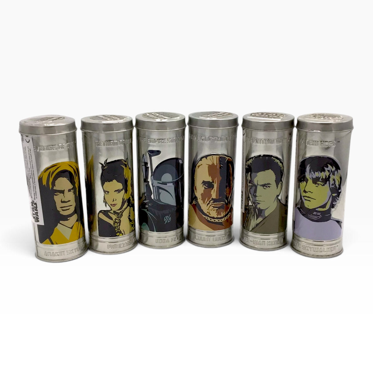 Burger King 2005 Star Wars Complete the Saga Watches Set of 6 – Sealed Tins – Vintage Collectible