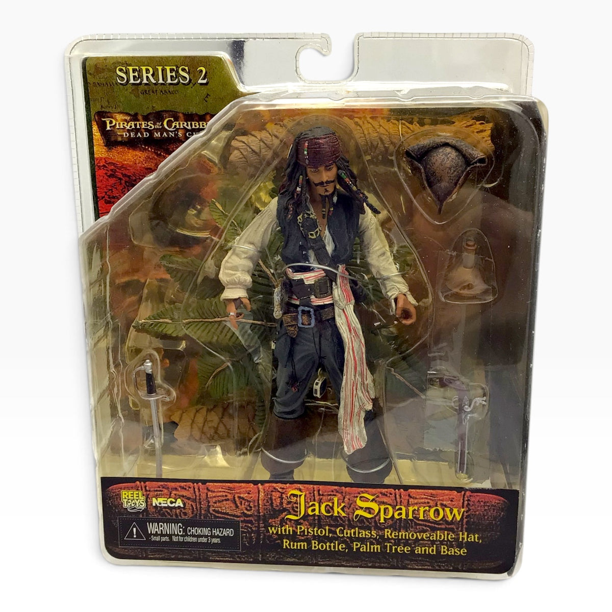 Pirates of the Caribbean: Dead Man's Chest Jack Sparrow Series 2 Action Figure – NECA