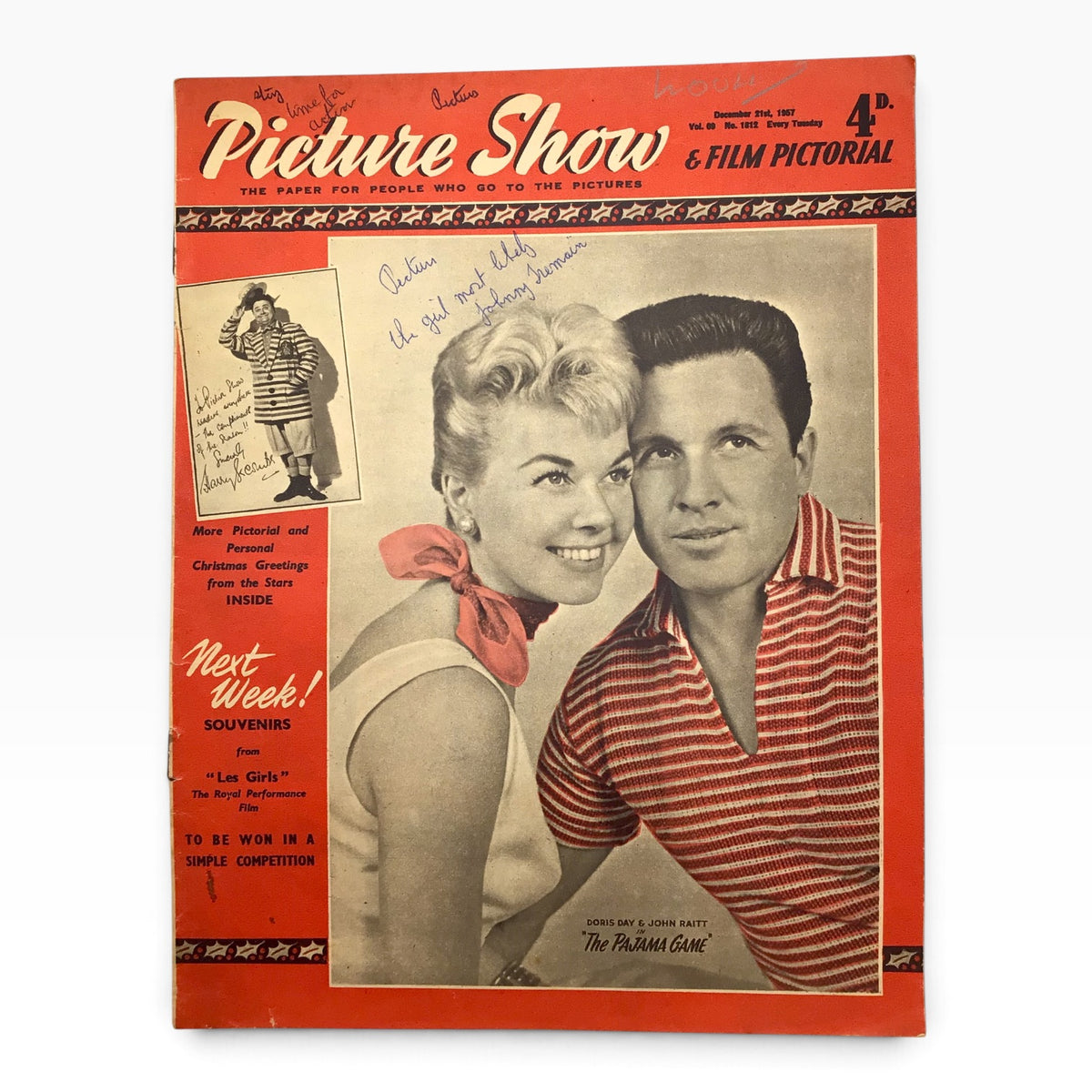 Vintage 1957 Picture Show & Film Pictorial British Film Magazine Set - 31 Issues