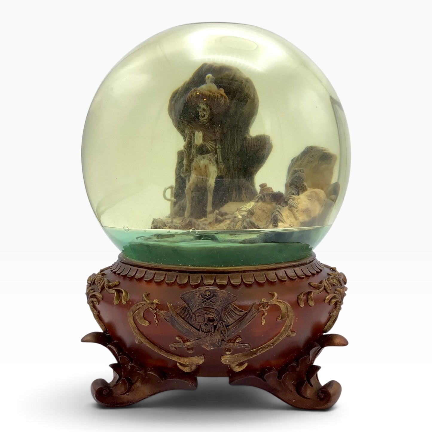 Disney Pirates of the Caribbean Musical Water Globe #95602 – Pirate Grotto Snow Globe