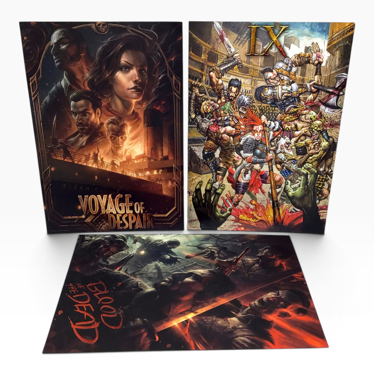 Call of Duty Black Ops 4 Pro Edition Zombie Mode Promotional Prints – Set of 3