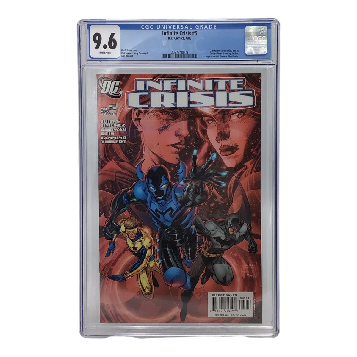 D.C. Comics Infinite Crisis #5 - CGC 9.6
