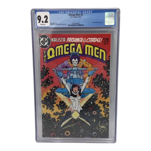 D.C. Comics Omega Men #3 - CGC 9.2