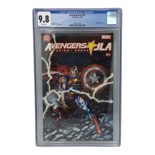 D.C. Marvel Avengers/JLA #4 Wraparound Cover - CGC 9.8