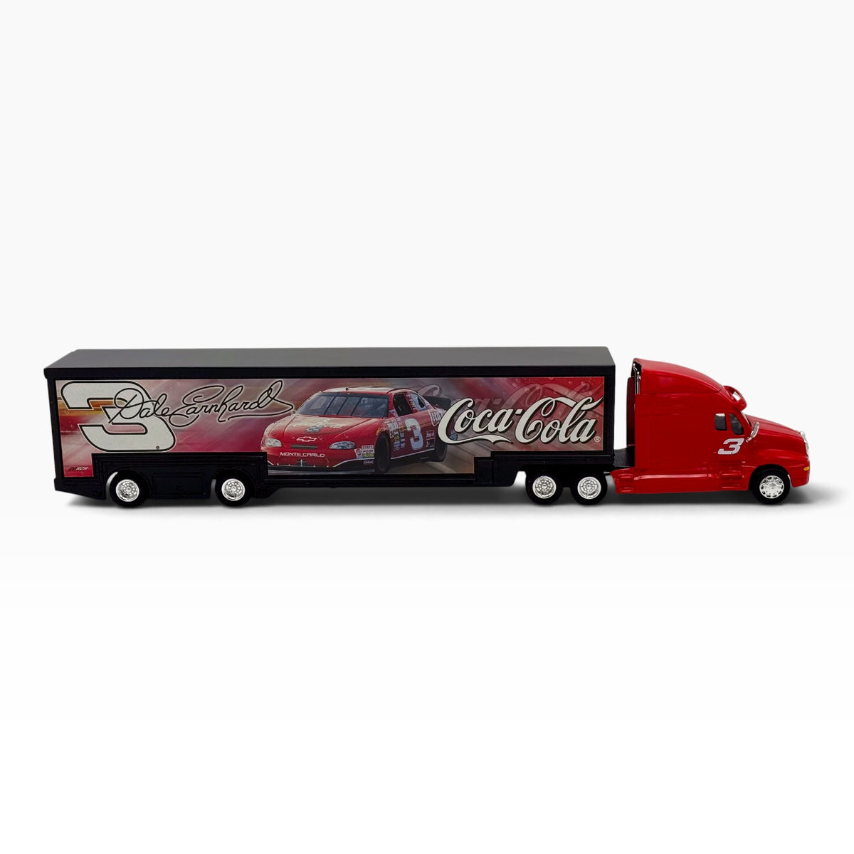 Dale Earnhardt #3 Coca-Cola 1998 Hauler – NASCAR 1:64 Scale Model Truck & Trailer – Limited Edition