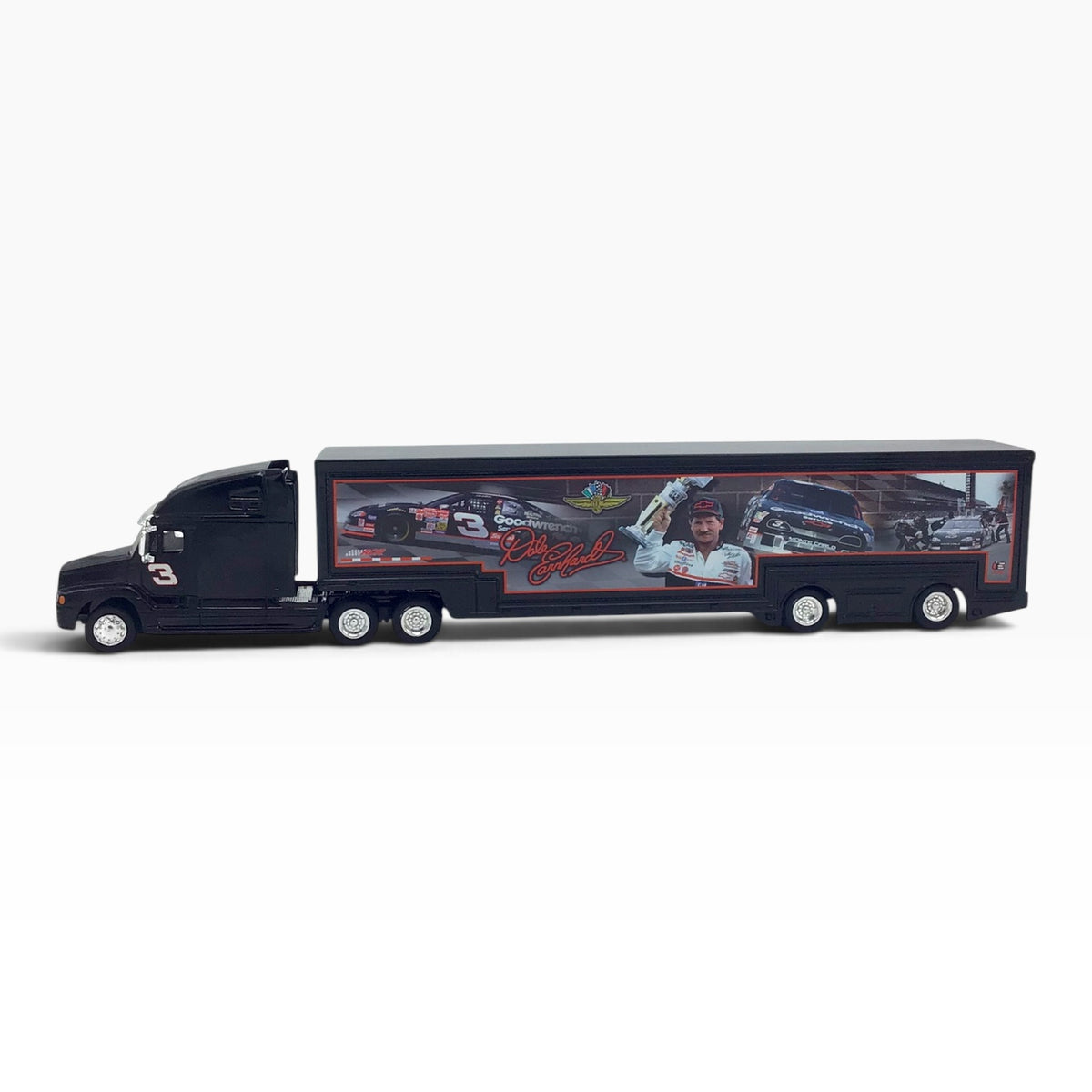 Dale Earnhardt #3 GM Goodwrench Victory in Indianapolis 2008 Hauler – 1:64 Scale Model Truck & Trailer - Limited Edition