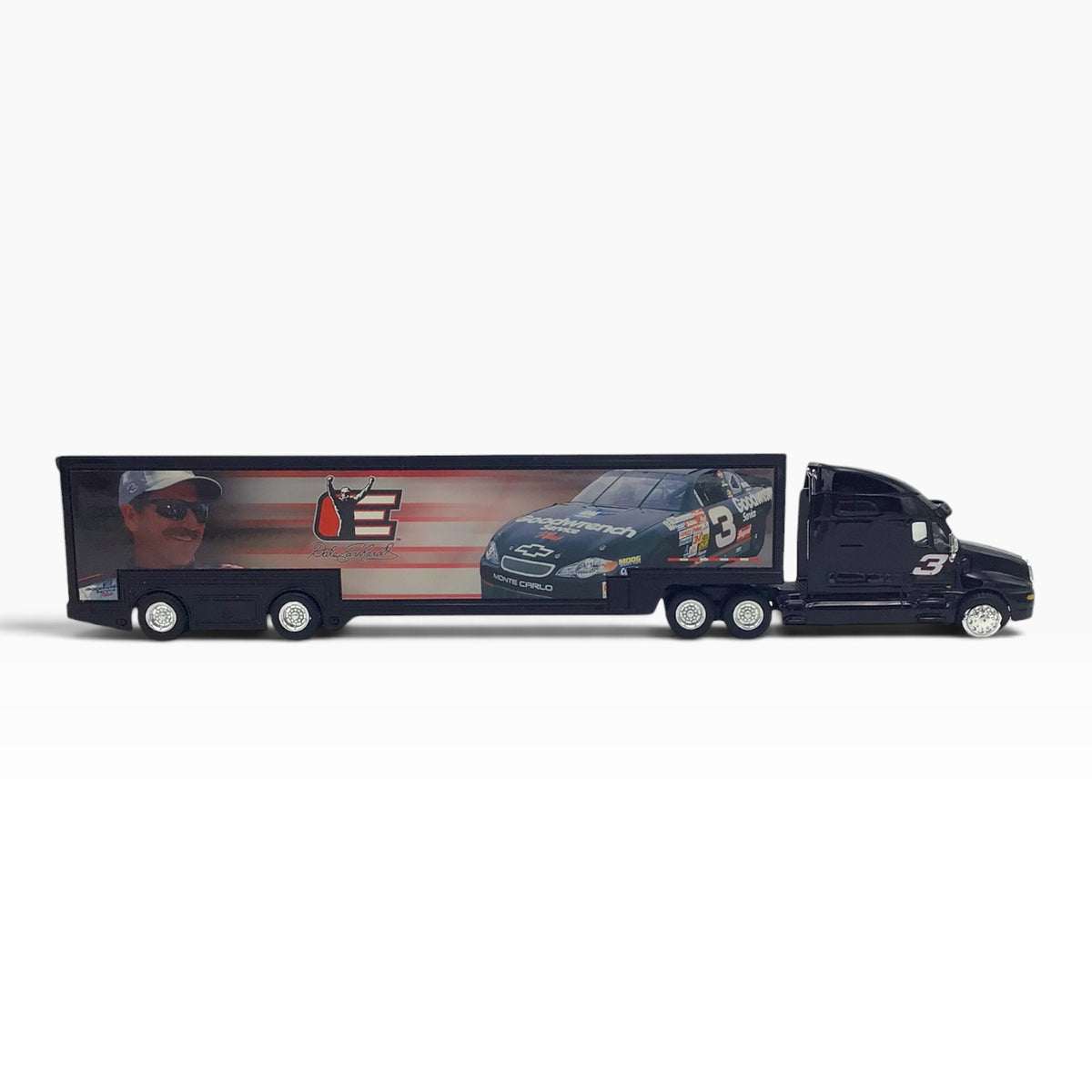 Dale Earnhardt #3 Legacy 2002 Kenworth Monte Carlo Hauler – NASCAR 1:64 Scale Model Truck & Trailer – Limited Edition – 108061