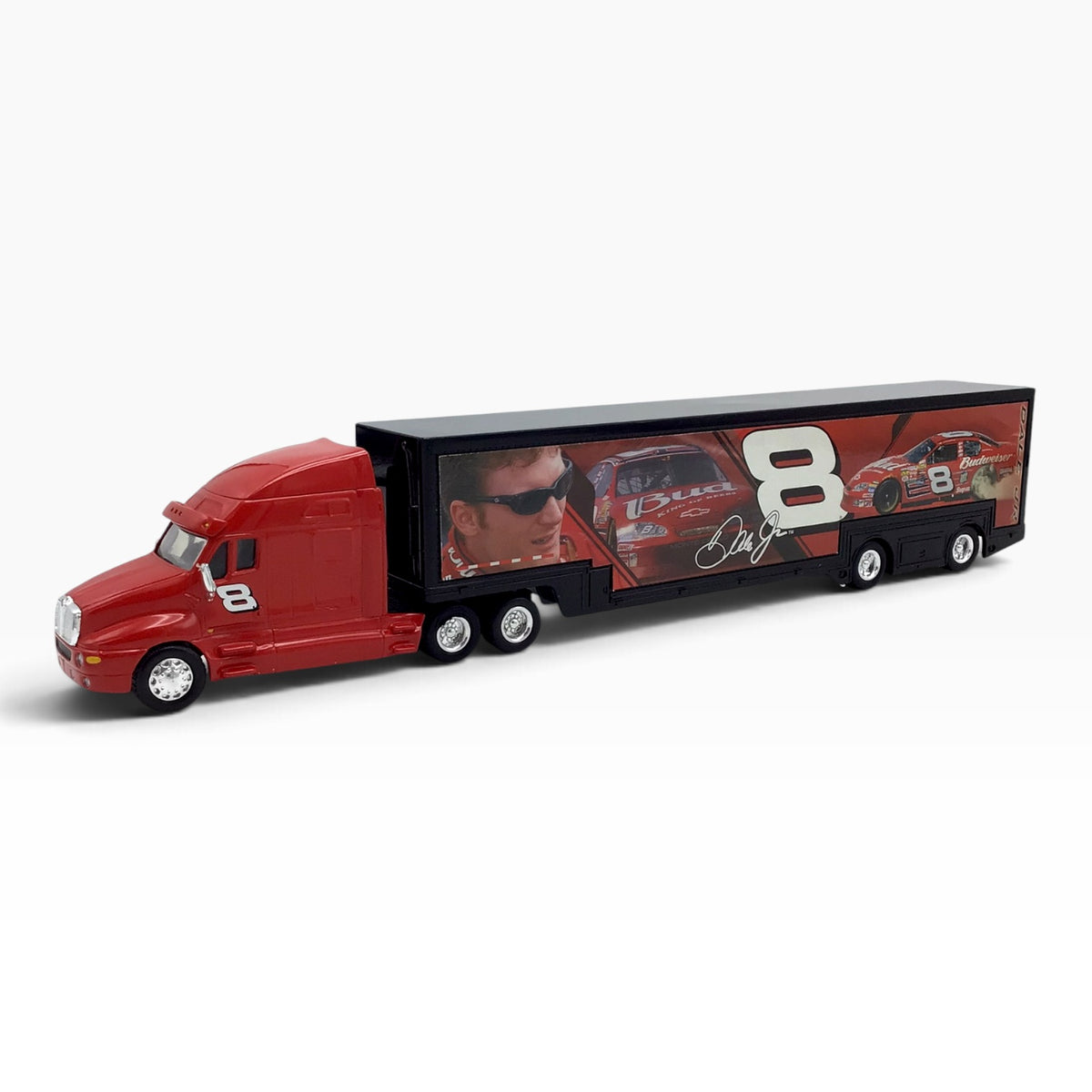 Dale Earnhardt Jr. #8 Budweiser 2004 Hauler – Scale Model Truck & Trailer – Limited Edition