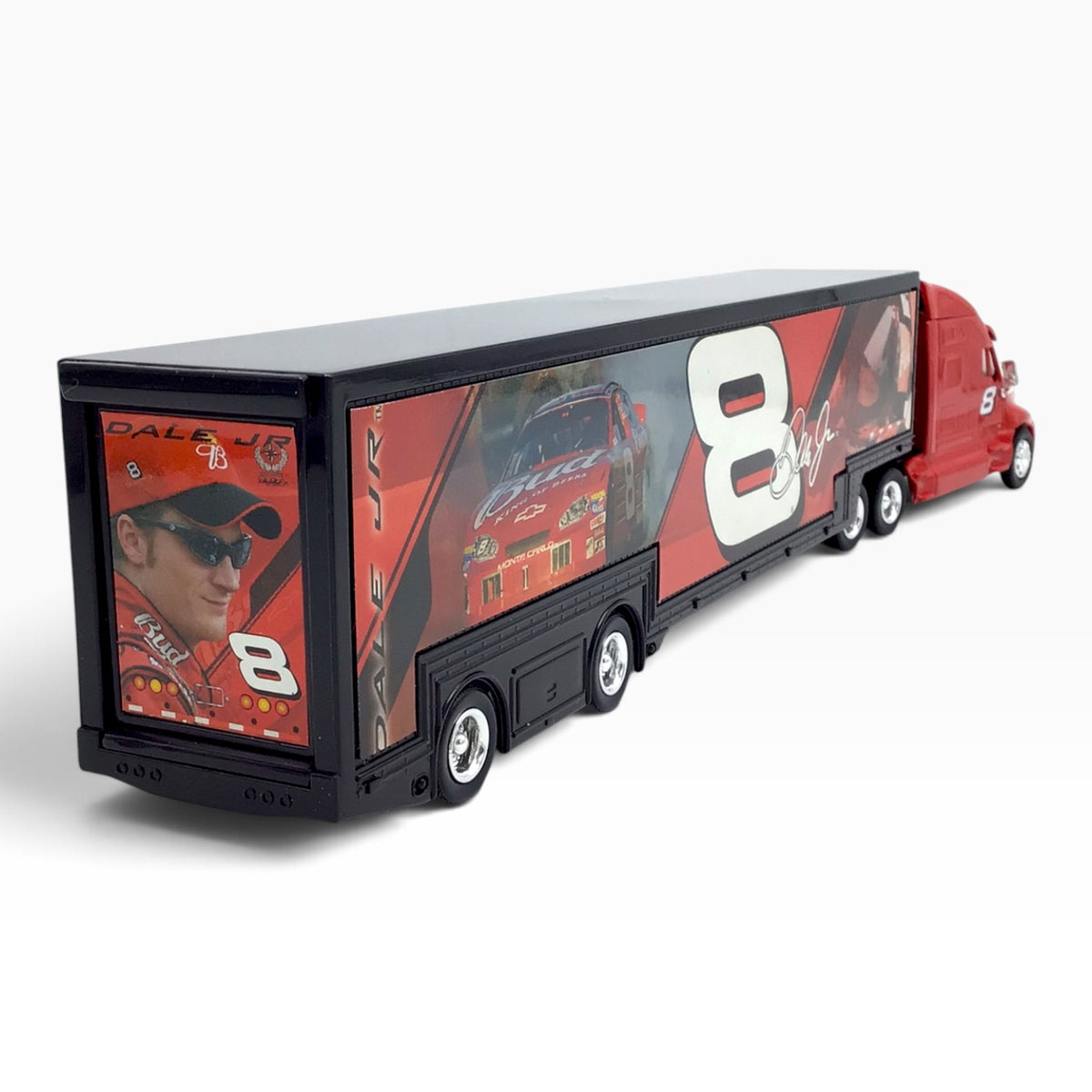 Dale Earnhardt Jr. #8 Budweiser 2004 Hauler – Scale Model Truck & Trailer – Limited Edition