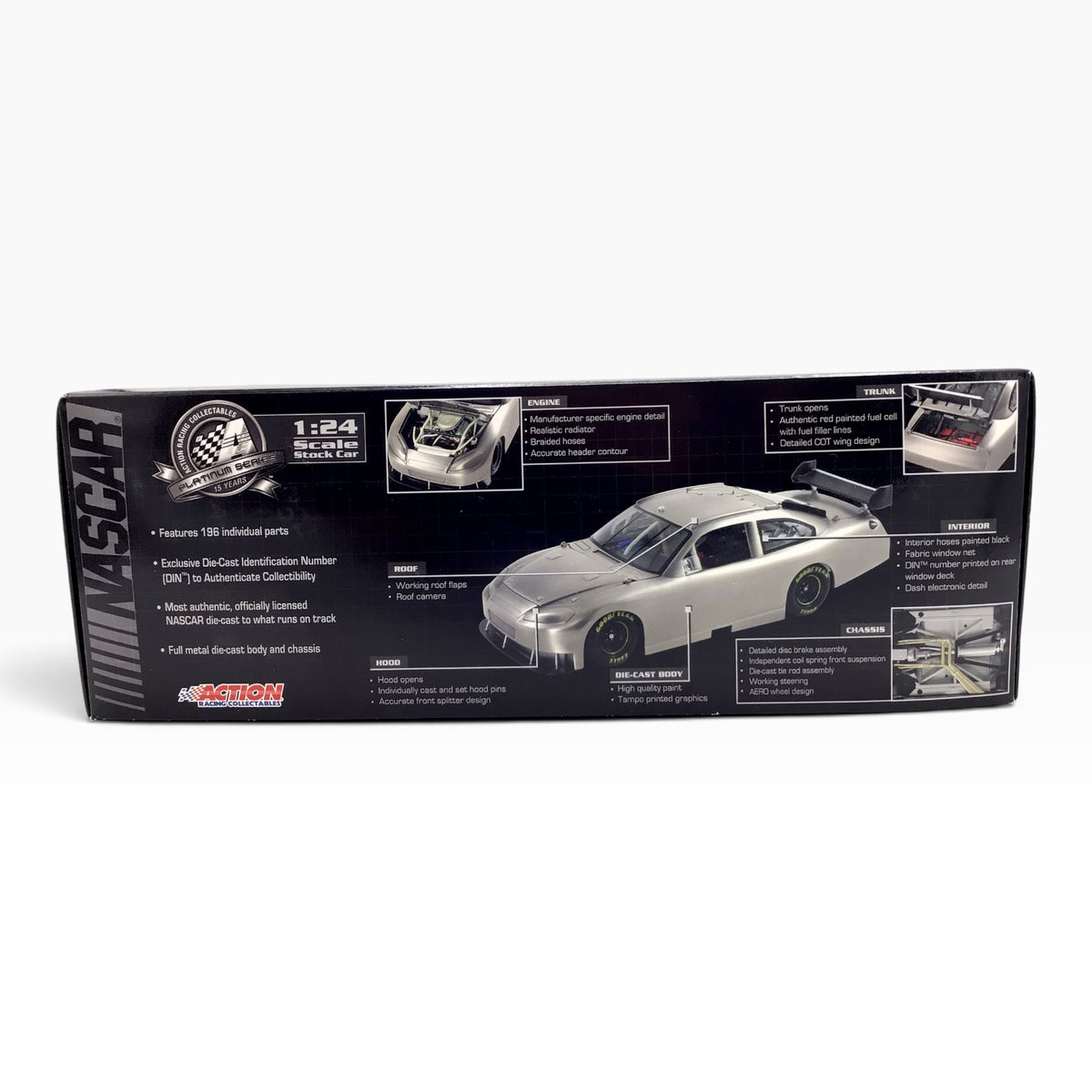 Dale Earnhardt Jr. Dale Jr. Foundation 2008 Impala SS 1:24 Scale Model Car – Action Racing Collectables Platinum Series