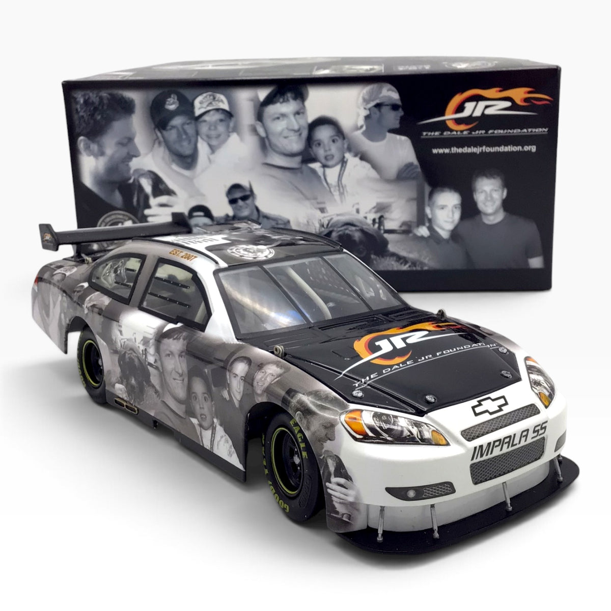 Dale Earnhardt Jr. Dale Jr. Foundation 2008 Impala SS 1:24 Scale Model Car – Action Racing Collectables Platinum Series