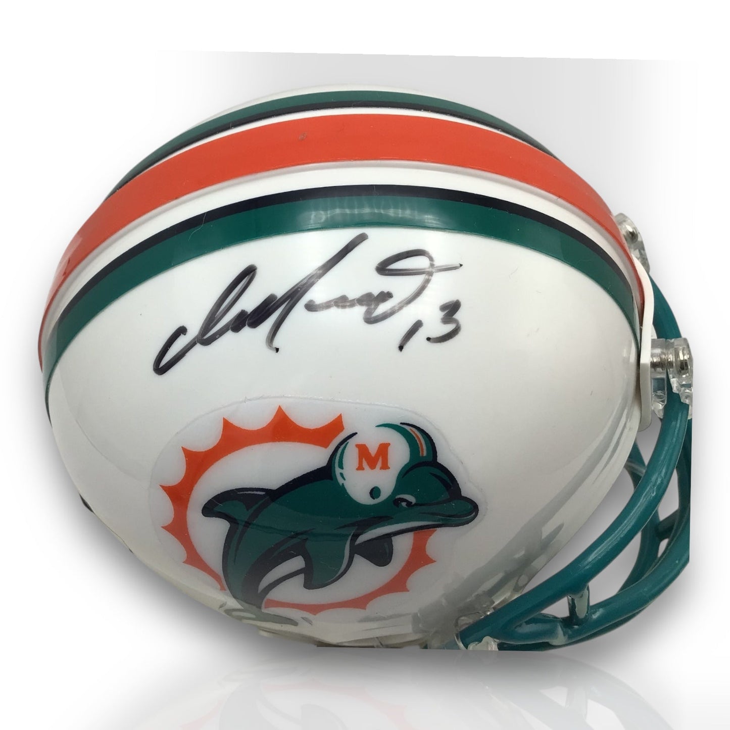 Dan Marino Dolphins Authentic Signed Football Shadowbox