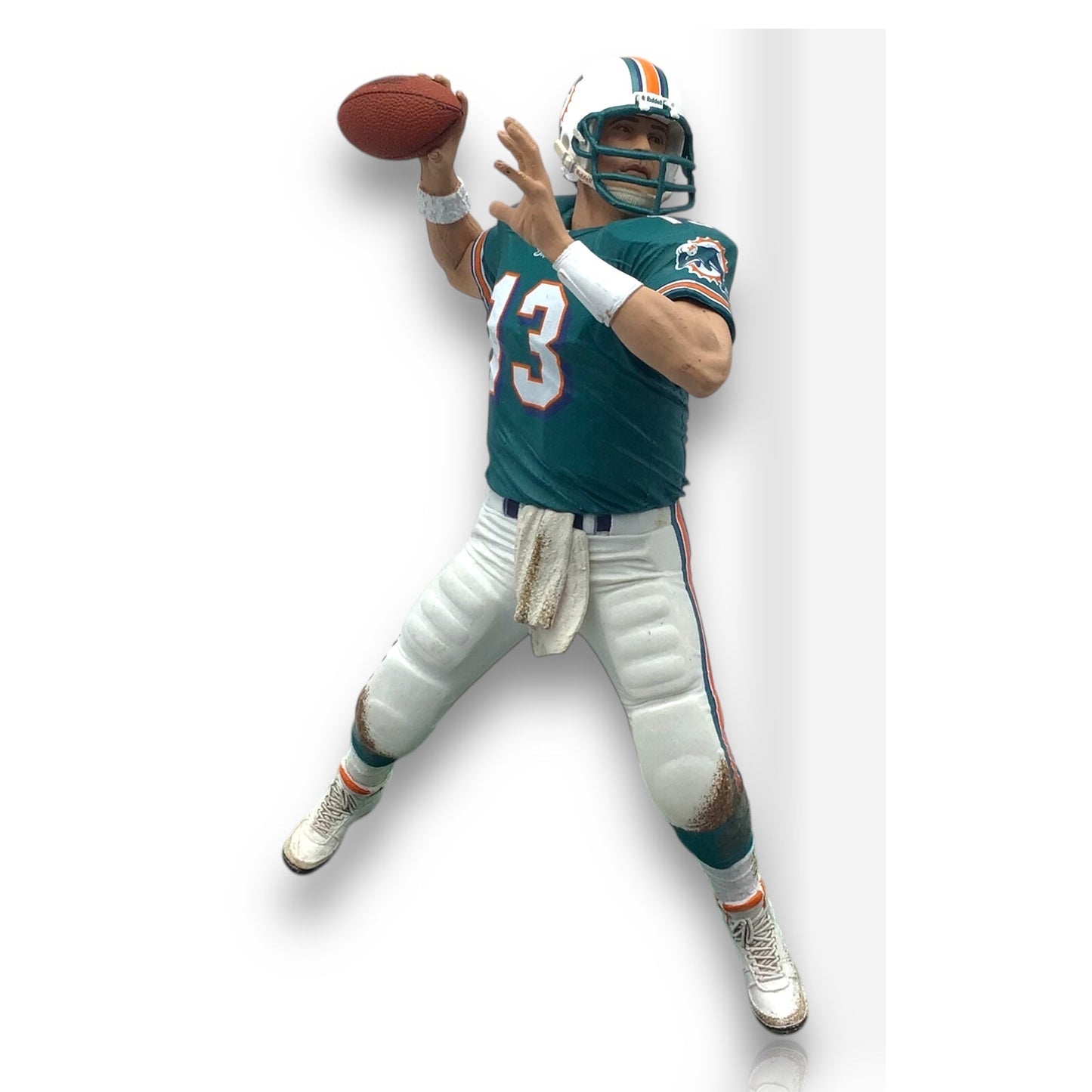 Dan Marino Dolphins Authentic Signed Football Shadowbox