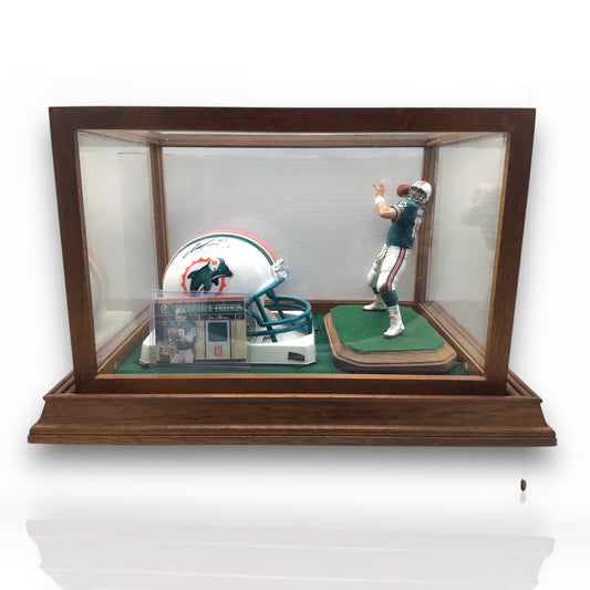 Dan Marino Dolphins Authentic Signed Football Shadowbox