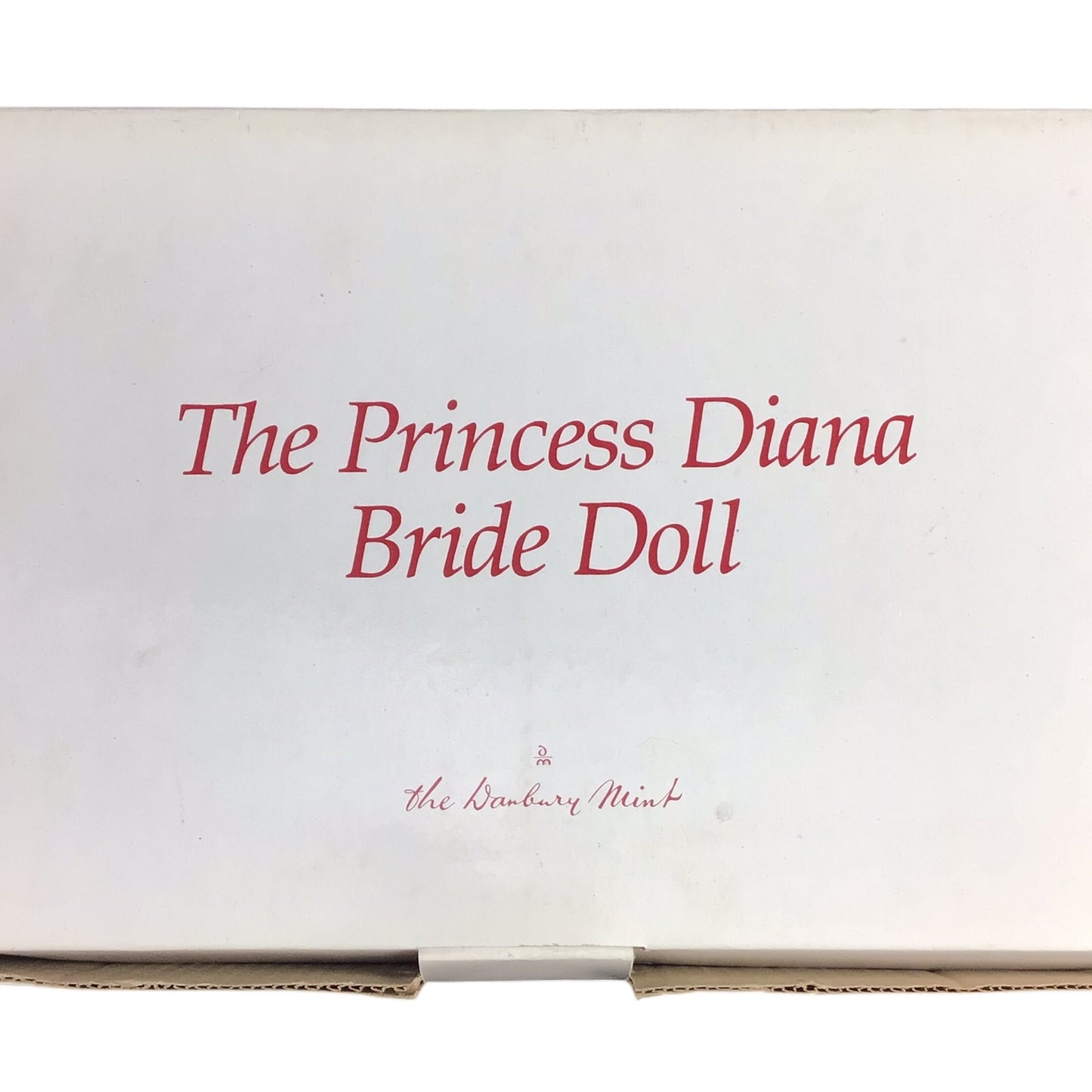 Danbury Mint Princess Diana Bride Doll with Original Box