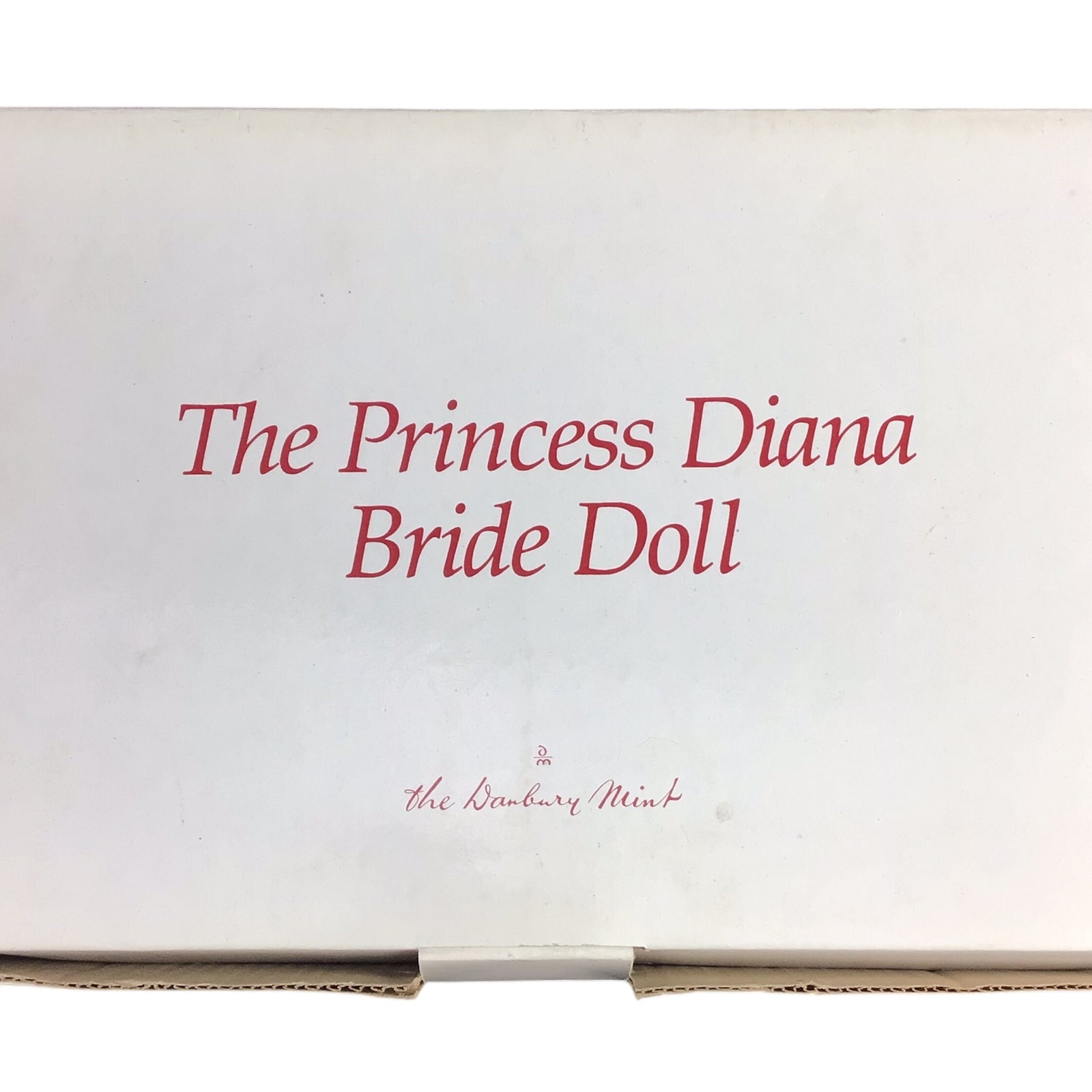 Danbury Mint Princess Diana Bride Doll with Original Box
