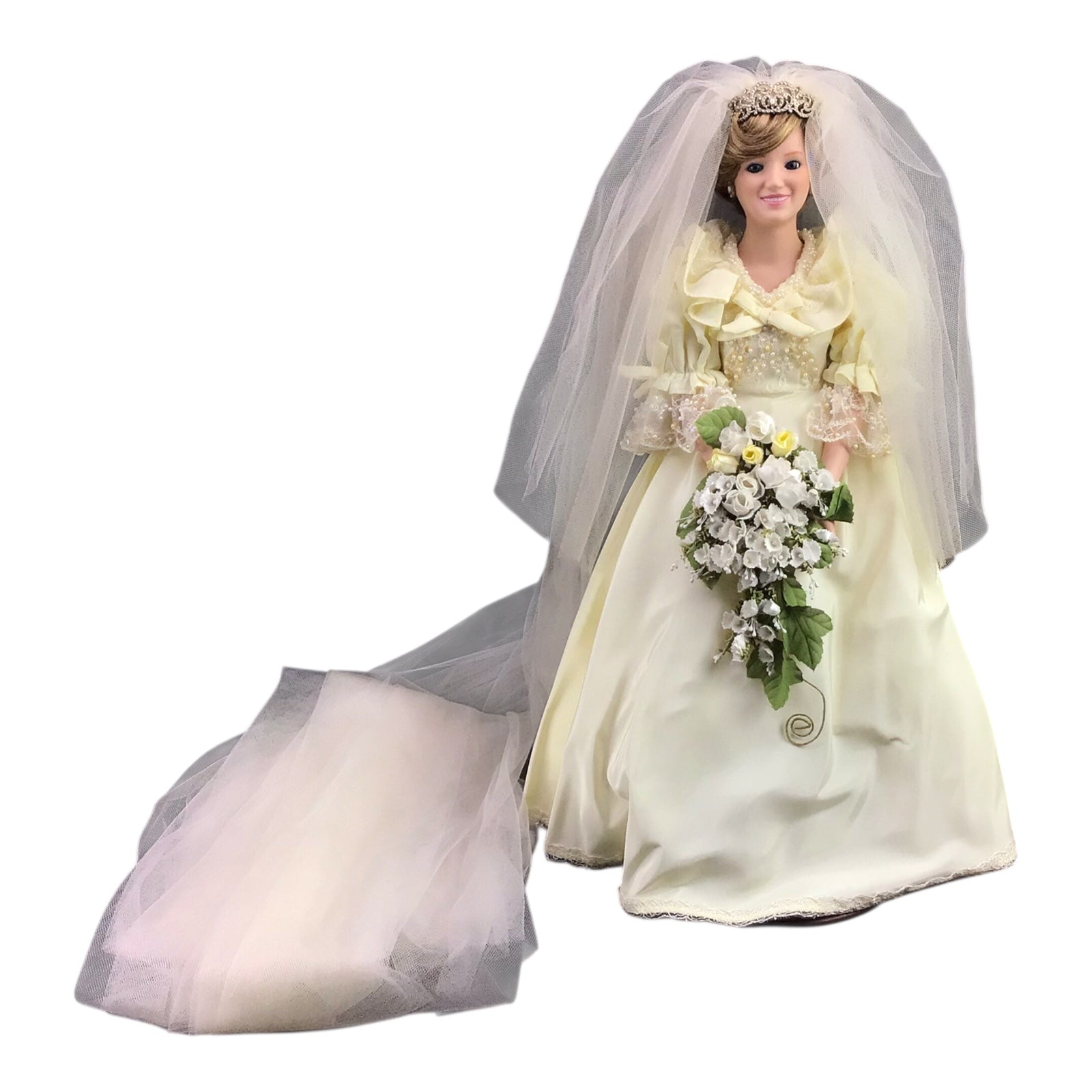 Danbury Mint Princess Diana Bride Doll with Original Box