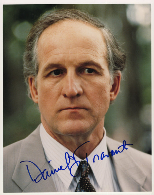 Daniel J. Travanti Signed Photo 8x10, Daniel J. Travanti Autograph as Frank Furillo in Hill Street Blues, Headshot in Gray Suit, PSA Letter Certified Authentic
