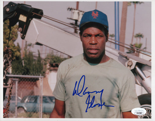 Danny Glover Signed Photo 8x10, Danny Glover Autograph in Lethal Weapon with NY Ball Cap, JSA and PSA Letter Double Certified Authentic UU42380