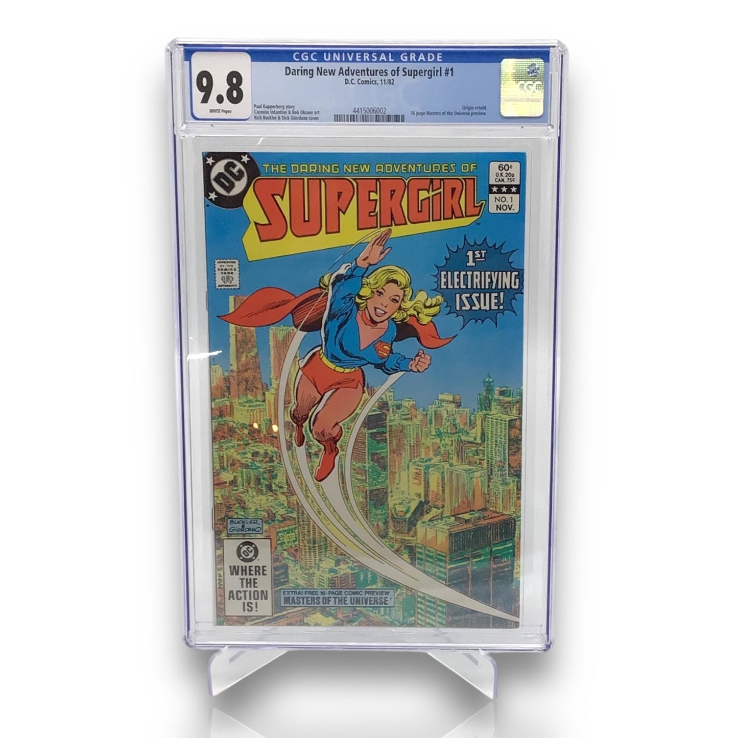 Daring New Adventures of Supergirl #1 CGC 9.8 - 1982 Key Issue