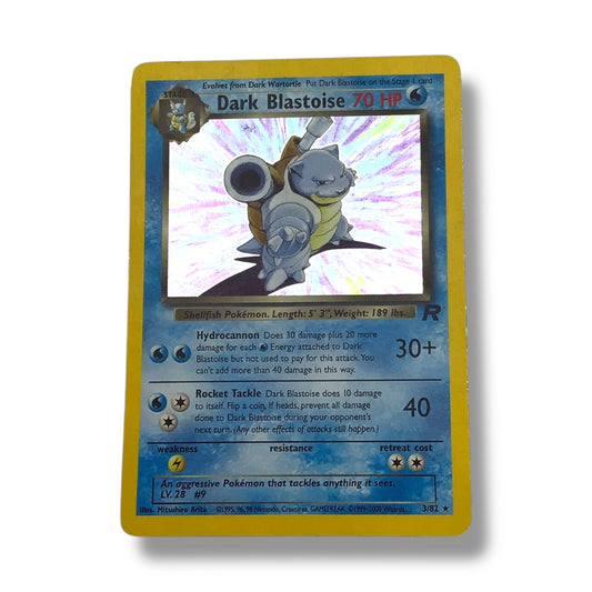 Dark Blastoise (Holo) Pokémon Card - Team Rocket