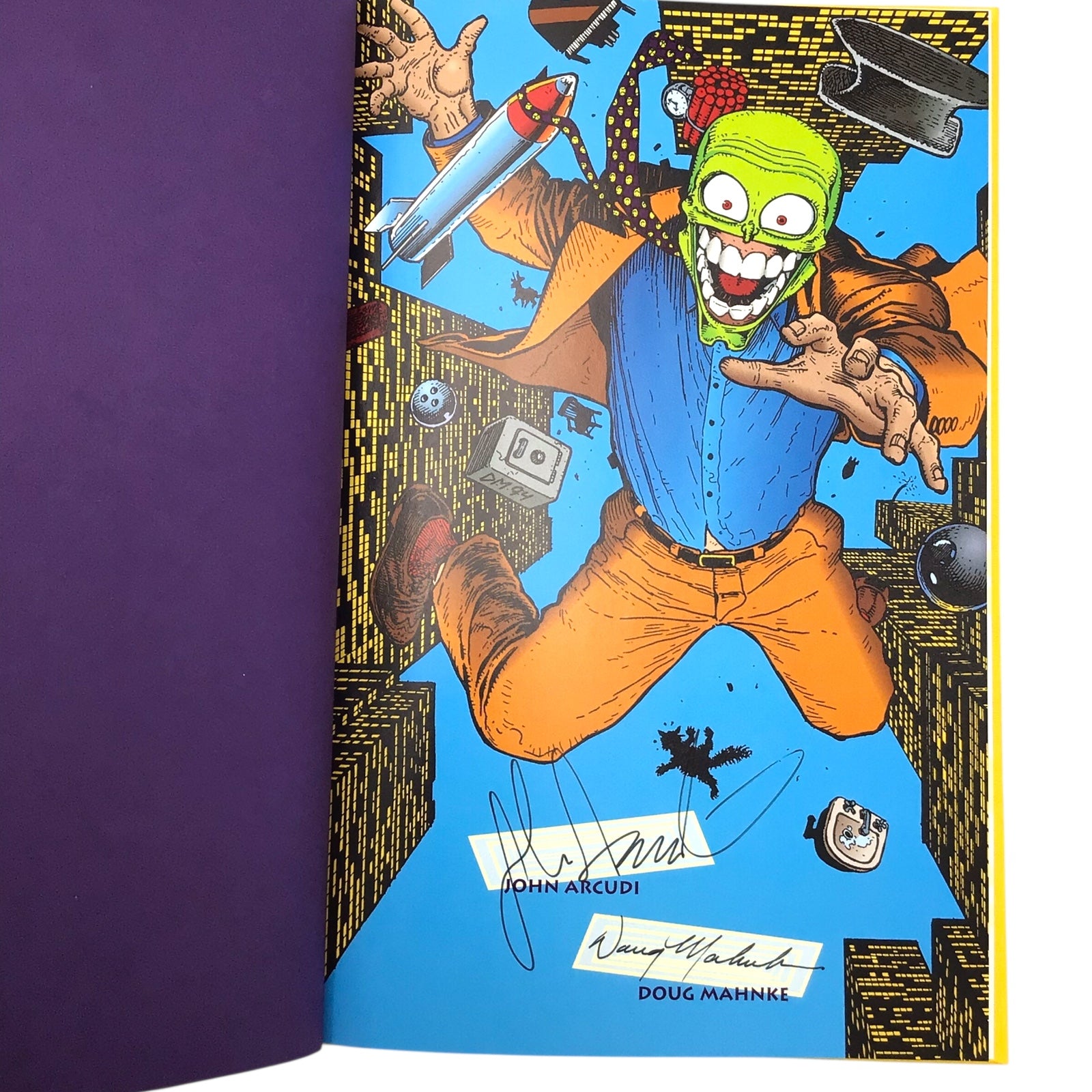 Dark Horse Comics The Mask & The Mask Returns – Signed Hardcover Set
