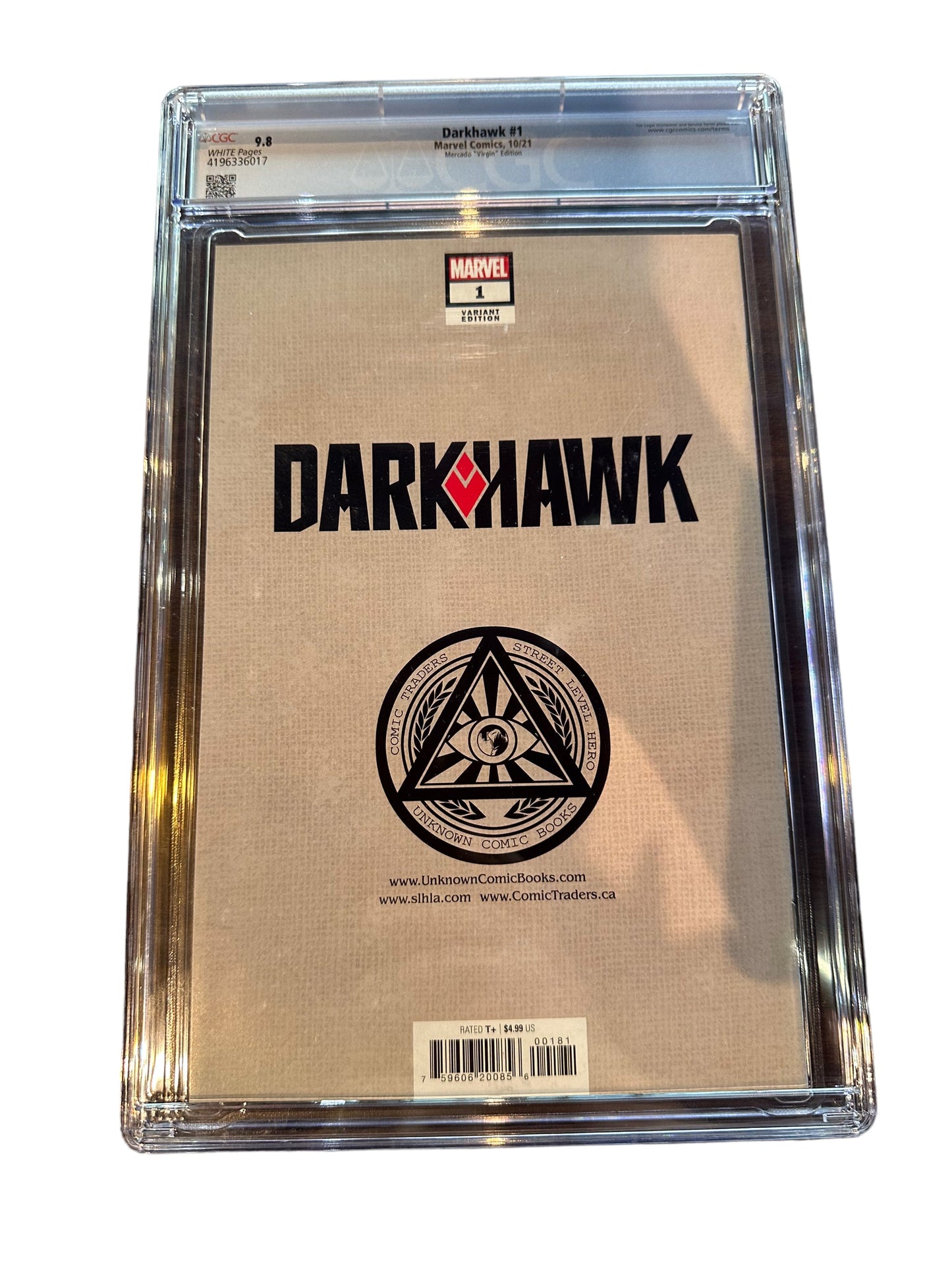 Darkhawk #1 - Mercado Virgin Variant Unknown Comics Exclusive - CGC 9.8