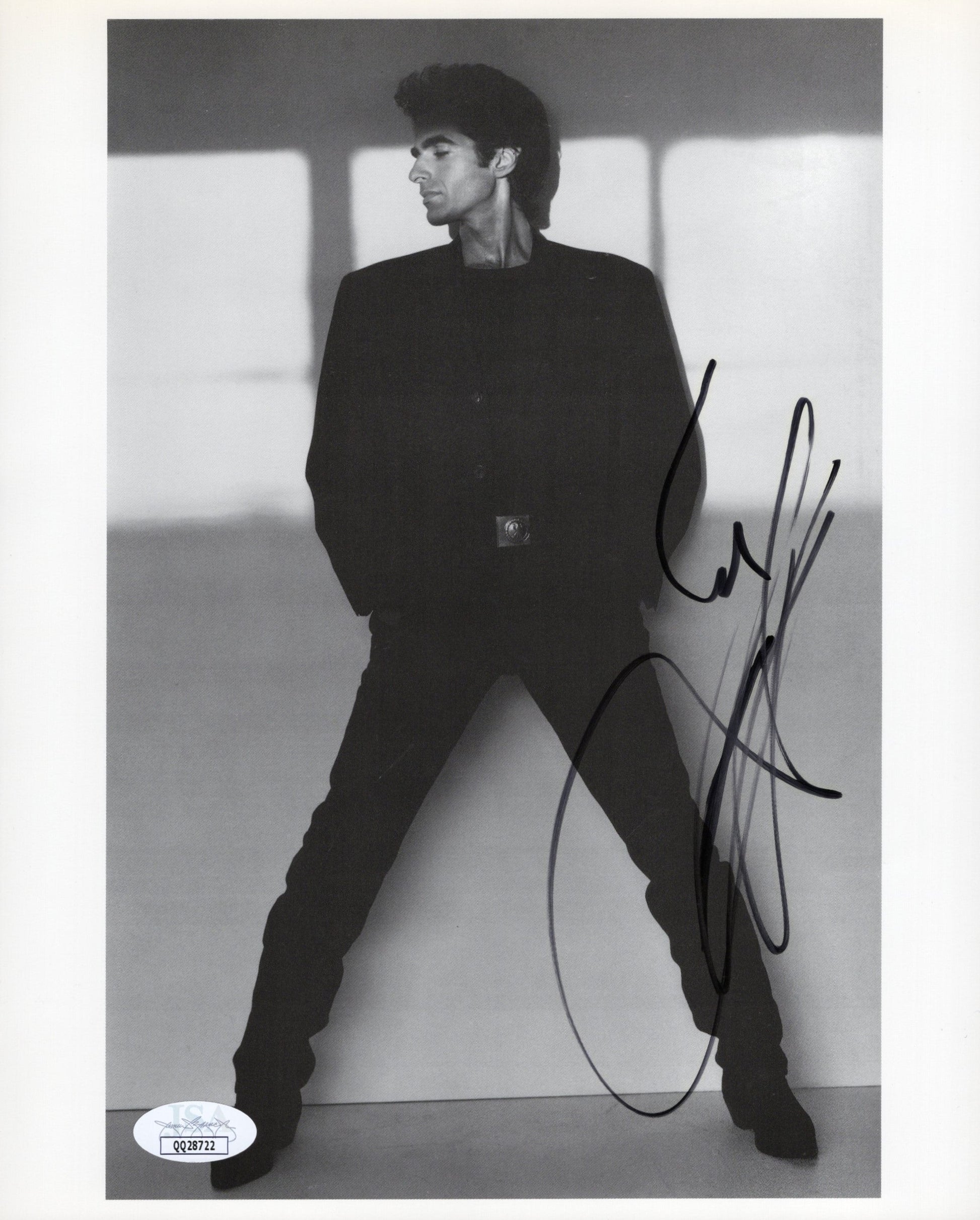 David Copperfield Signed 8x10 Photo Standing Pose JSA Certified Authentic