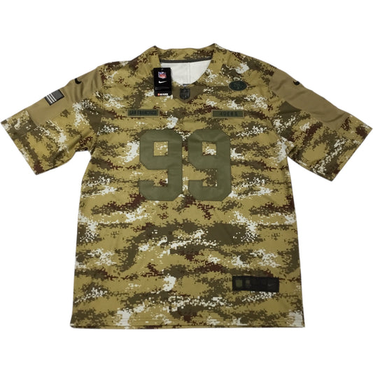 DeForest Buckner Signed San Francisco 49ers Camo Jersey (Beckett COA, Excellent Condition)
