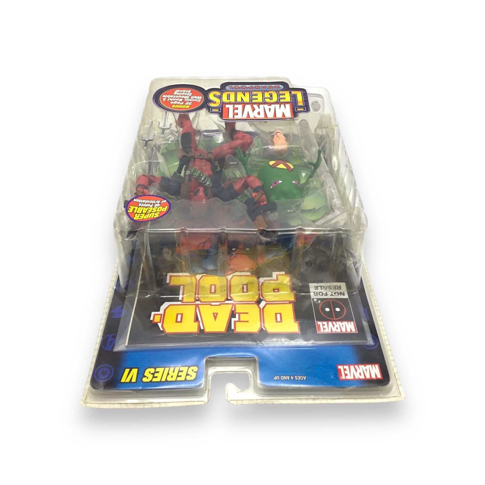 Deadpool (2004) Sealed on Card Marvel Legends Series VI ToyBiz