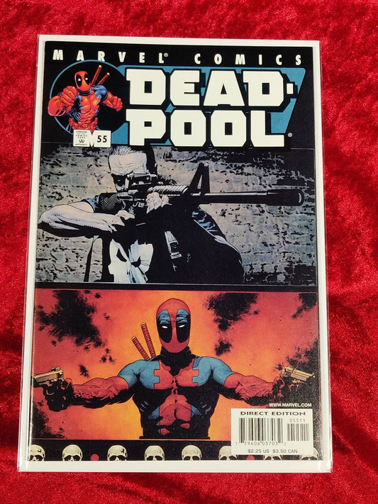 Deadpool #55- PUNISHER vs. DEADPOOL- Round Two