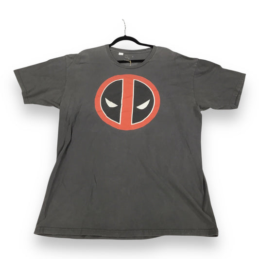 Deadpool T-Shirt Grey XL Marvel T-Shirt