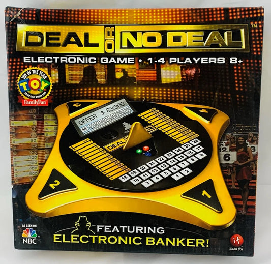 Deal or No Deal Electronic Game featuring Electronic Banker - Irwin Toy