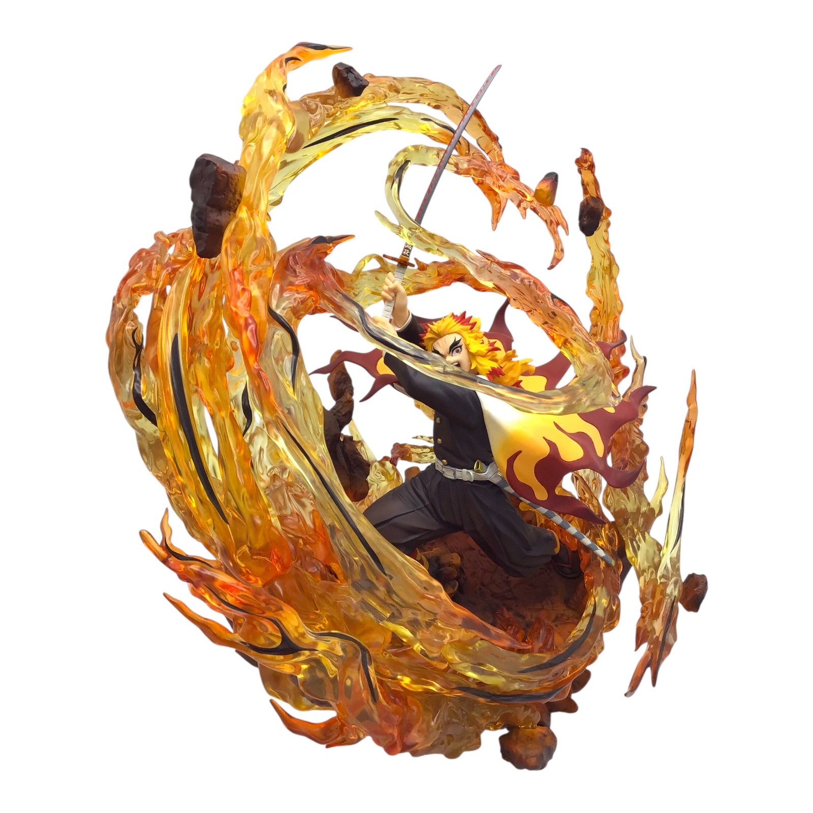 Demon Slayer Kyojuro Rengoku DX Ver. Figure – Anime Collectible Display Statue