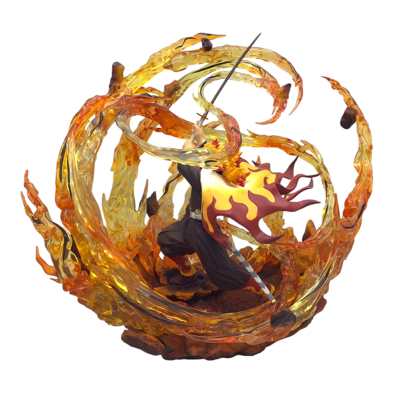 Demon Slayer Kyojuro Rengoku DX Ver. Figure – Anime Collectible Display Statue