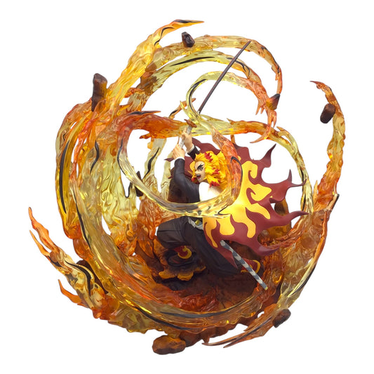 Demon Slayer Kyojuro Rengoku DX Ver. Figure – Anime Collectible Display Statue