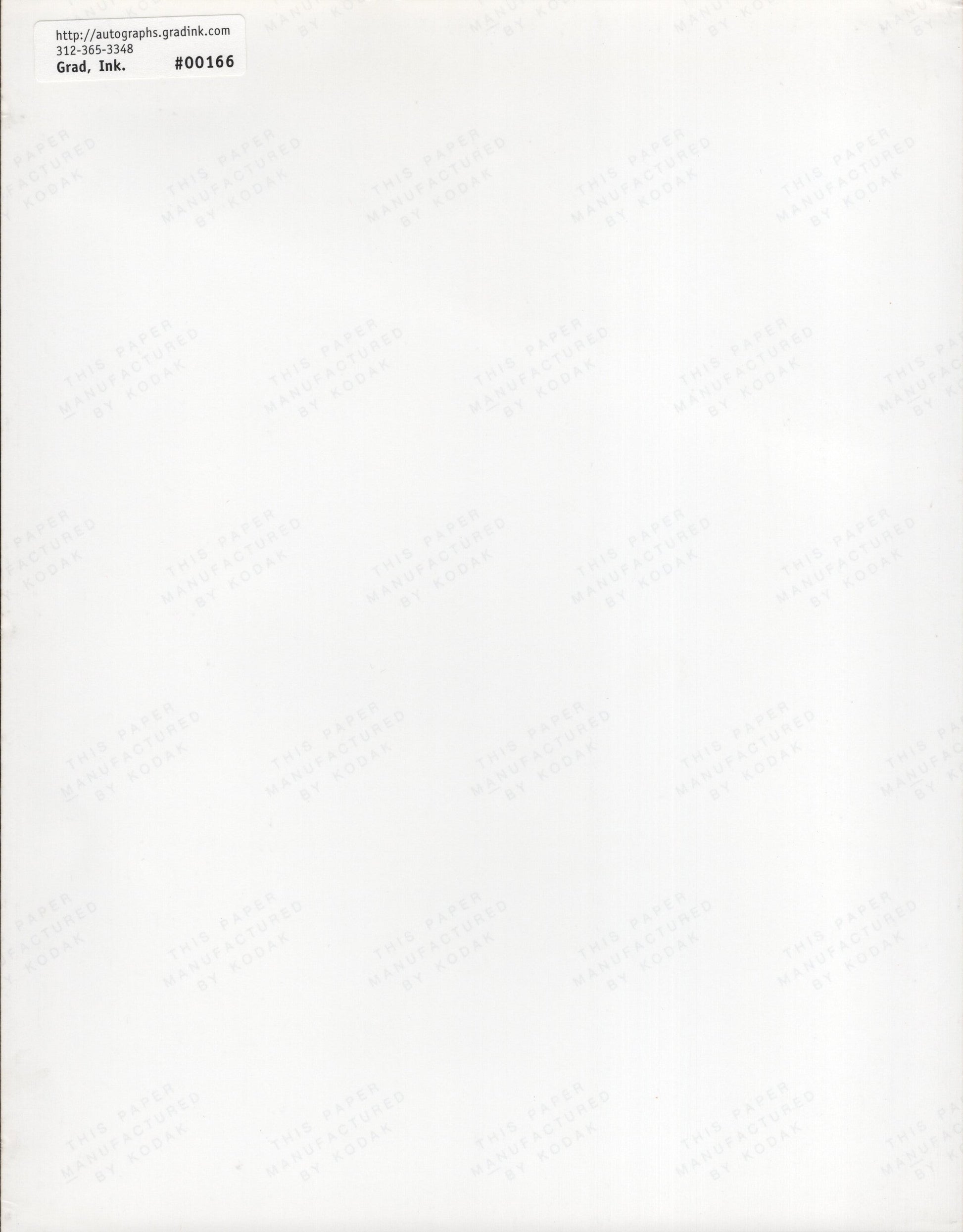 Dennis Farina Signed Photo 8x10 Double Certified JSA & PSA