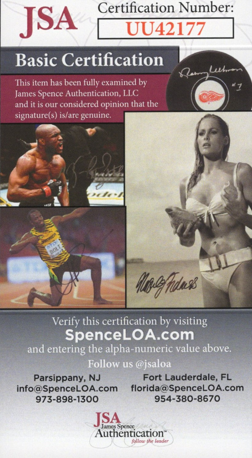 Dennis Farina Signed Photo 8x10 Double Certified JSA & PSA