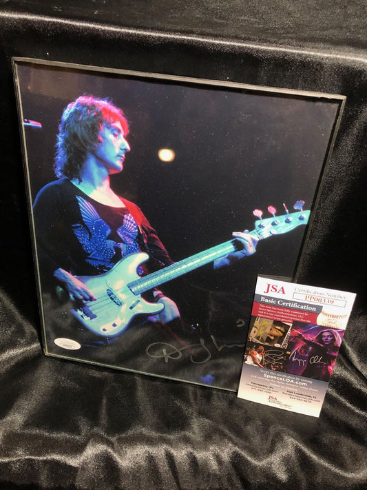 Denny Laine of The Moody Blues and Wings autographed photo w/ JSA Certification