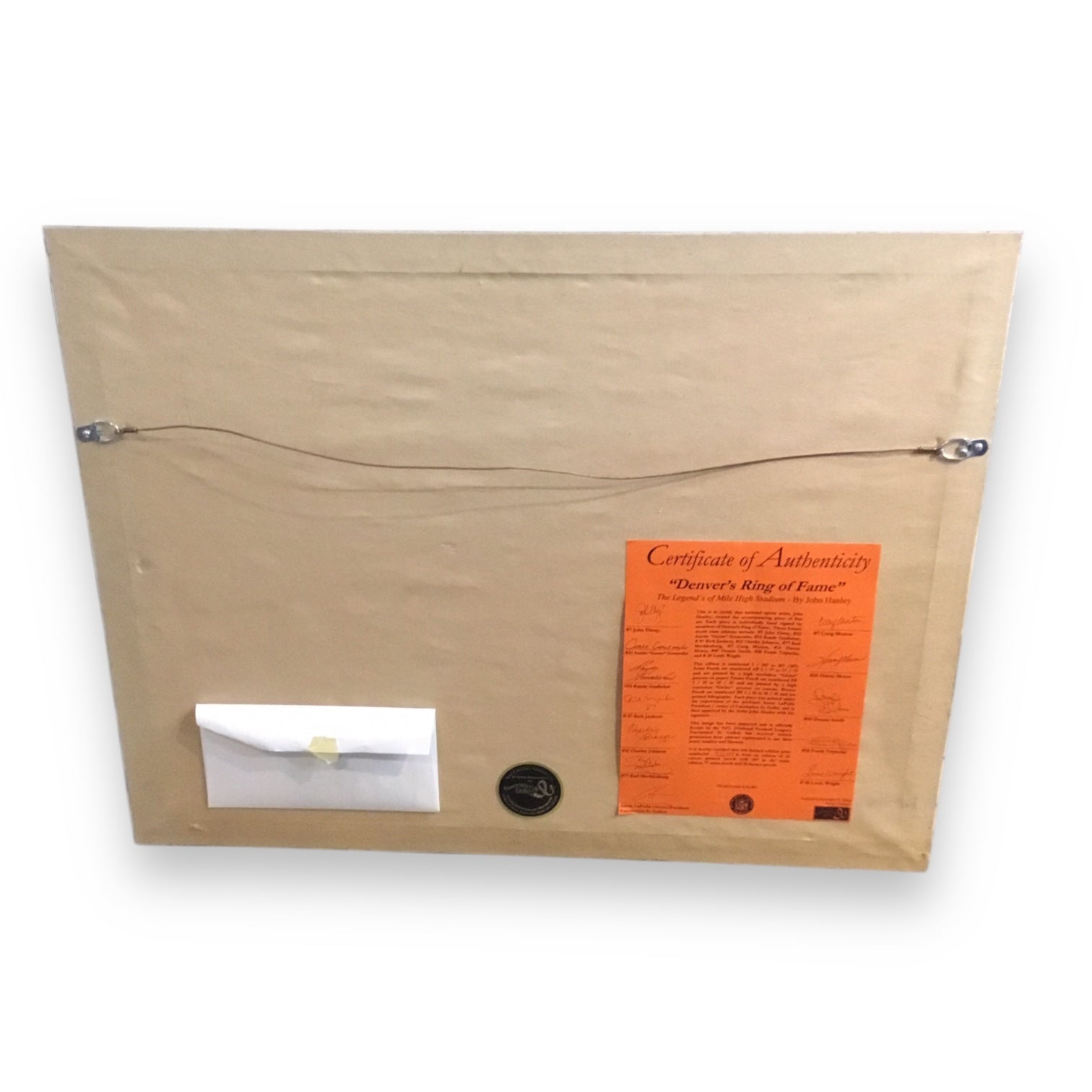 “Denver’s Ring of Fame” Autographed Limited Edition Print – Signed by John Elway & Broncos Legends (#92/207)