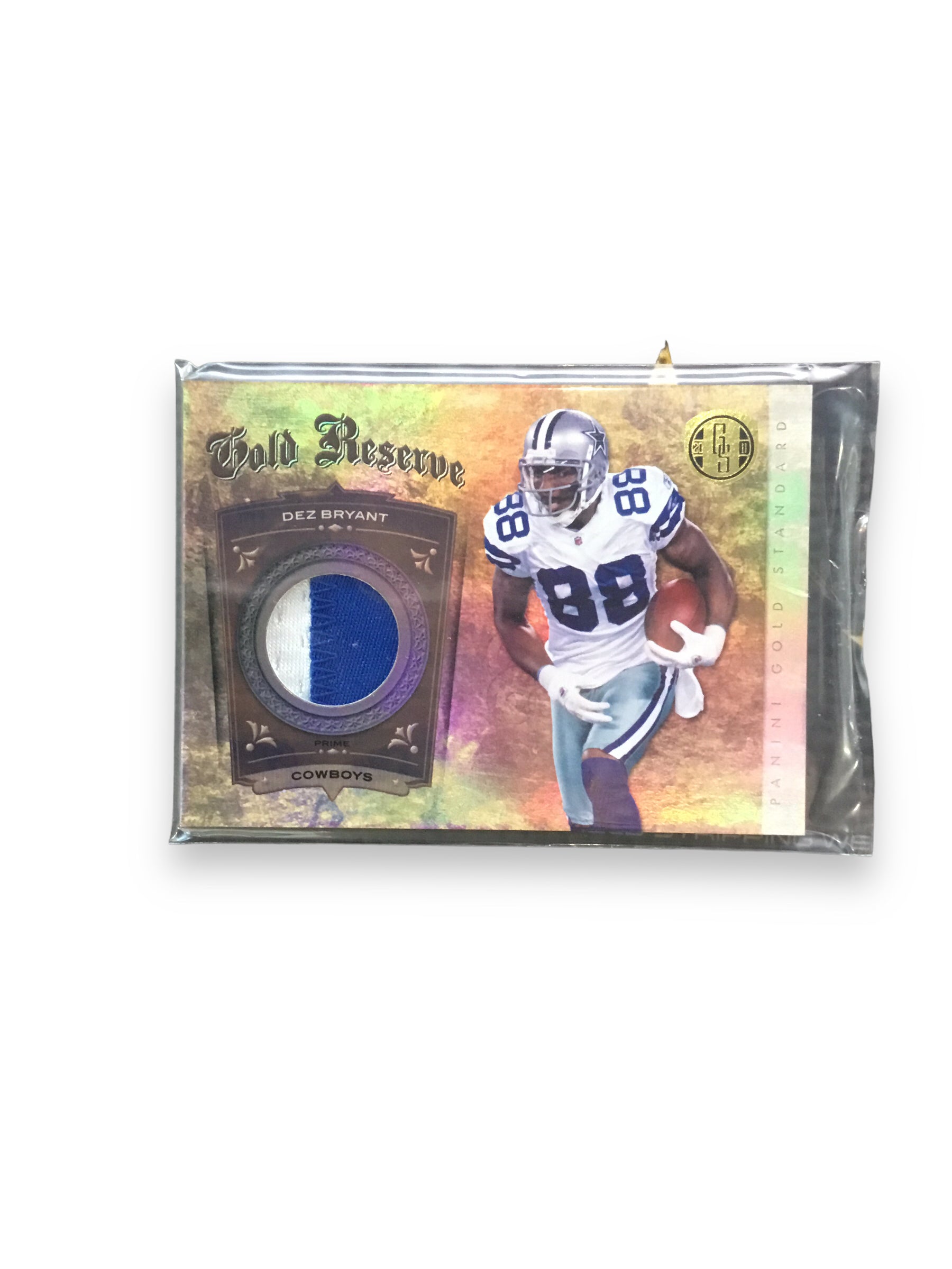 Dez Bryant Cowboys Autographed Mini Helmet Shadowbox w/ Jersey