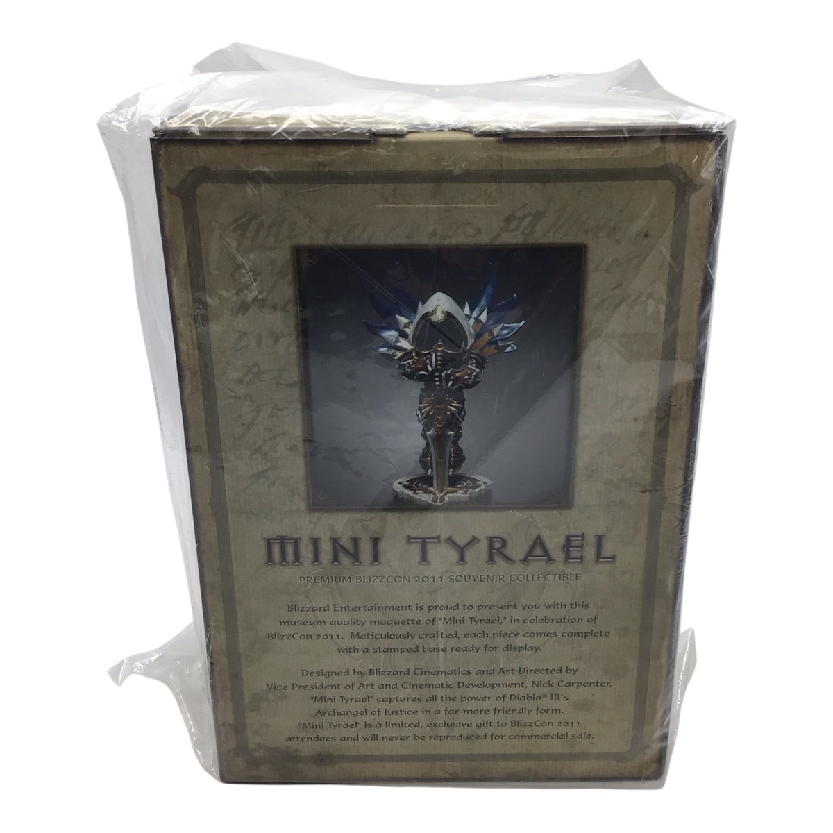 Diablo 3 Mini Tyrael - Premium BlizzCon 2011 Souvenir Collectible New In Box