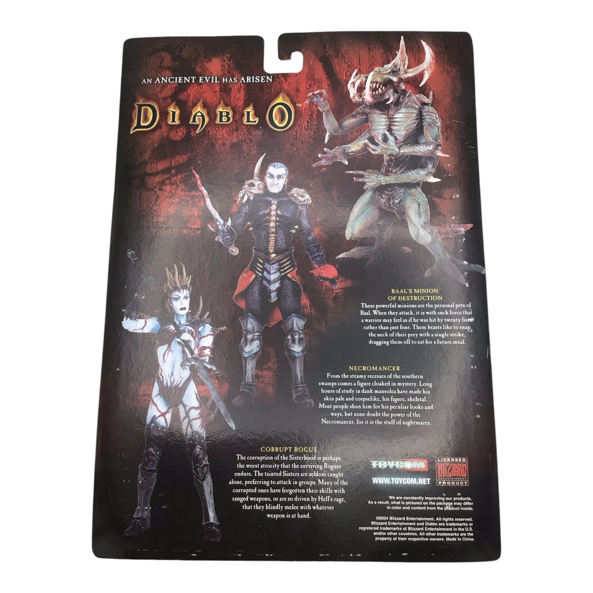 Diablo The Nefarious Necromancer Series 1 Action Figure - Blizzard (2004)