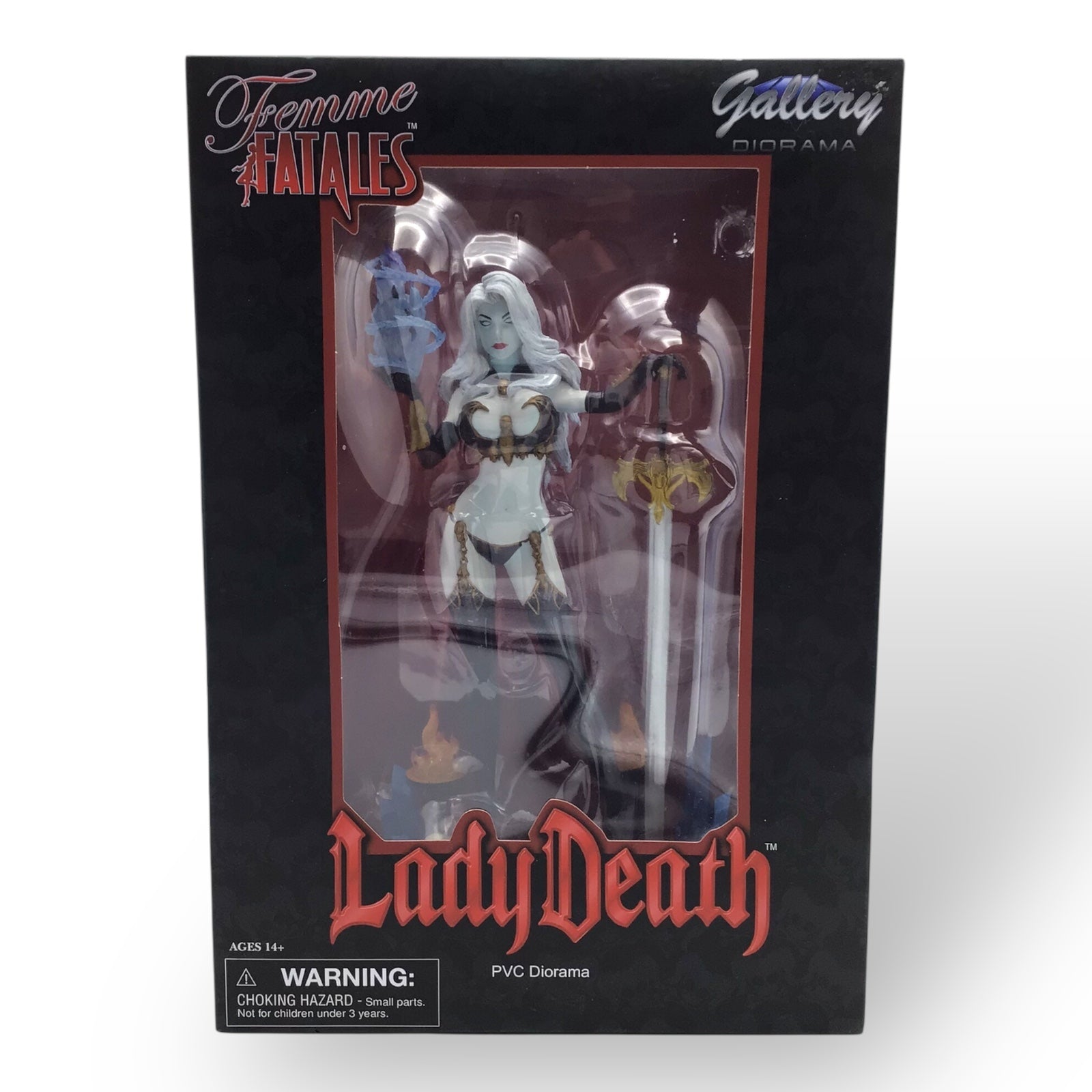 Diamond Select Femme Fatales Lady Death 9" PVC Diorama Figure