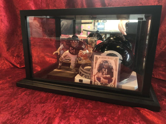 Dick Butkus Bears Guaranteed Authentic Autographed Mini-helmet Shadowbox