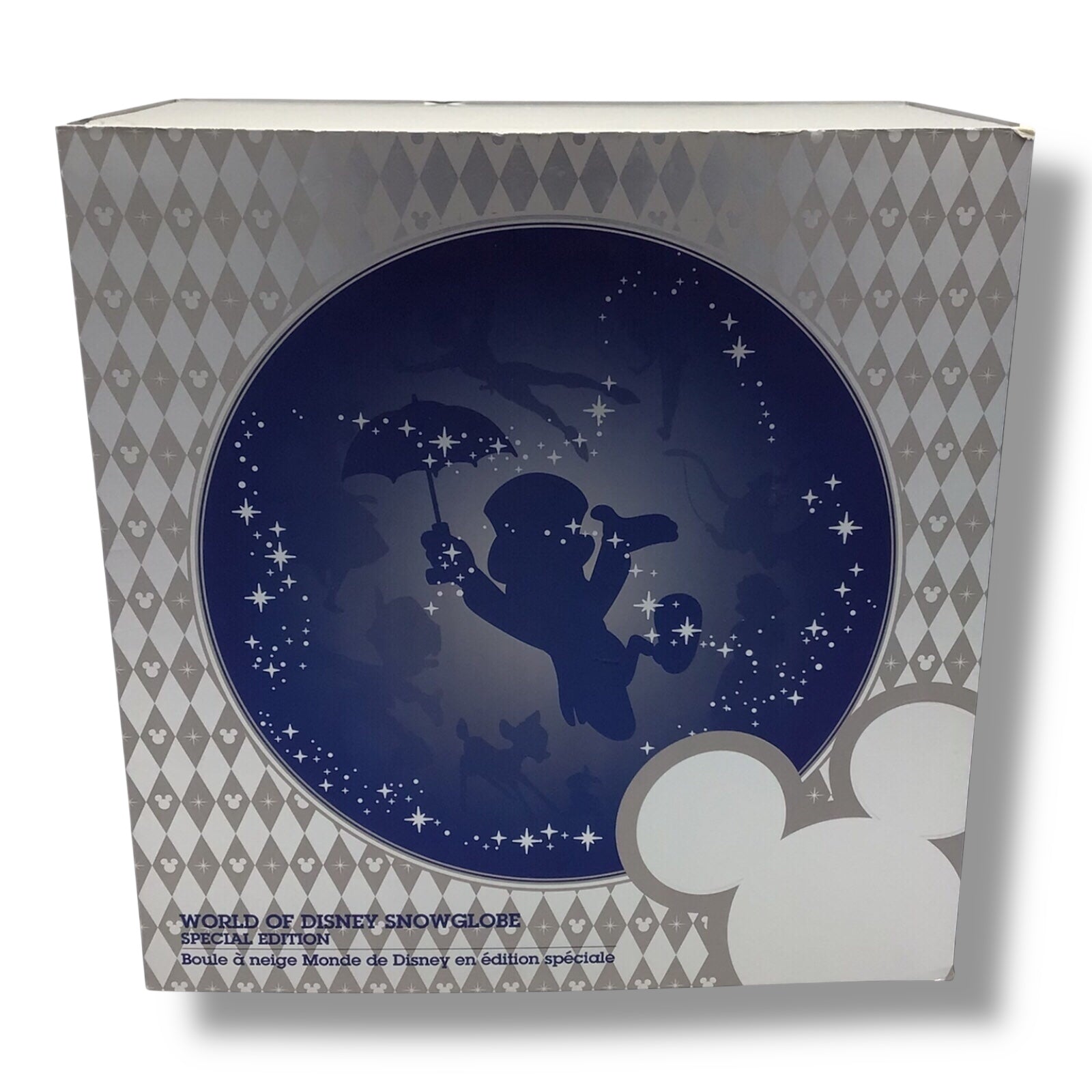 Disney 25th Anniversary - D23 'On The Air' World Of Disney Snow Globe