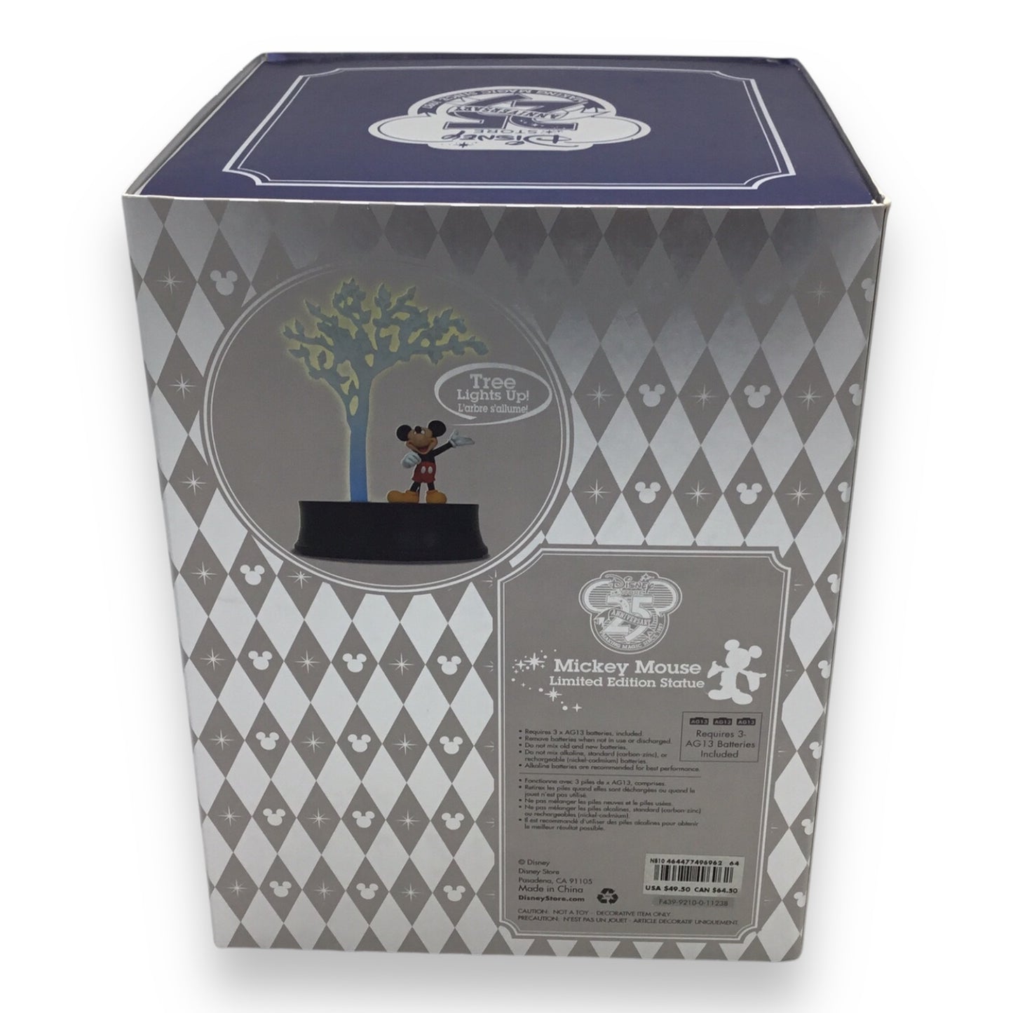 Disney 25th Anniversary Mickey Mouse Limited Edition Statue