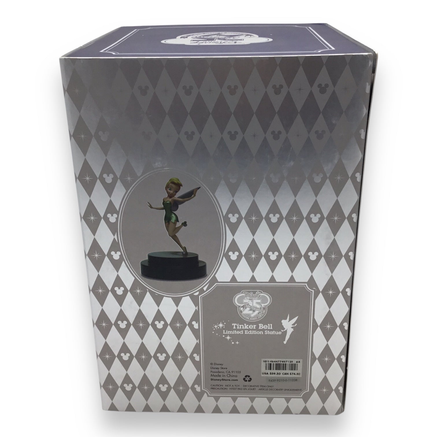 Disney 25th Anniversary Tinker Bell Limited Edition Statue