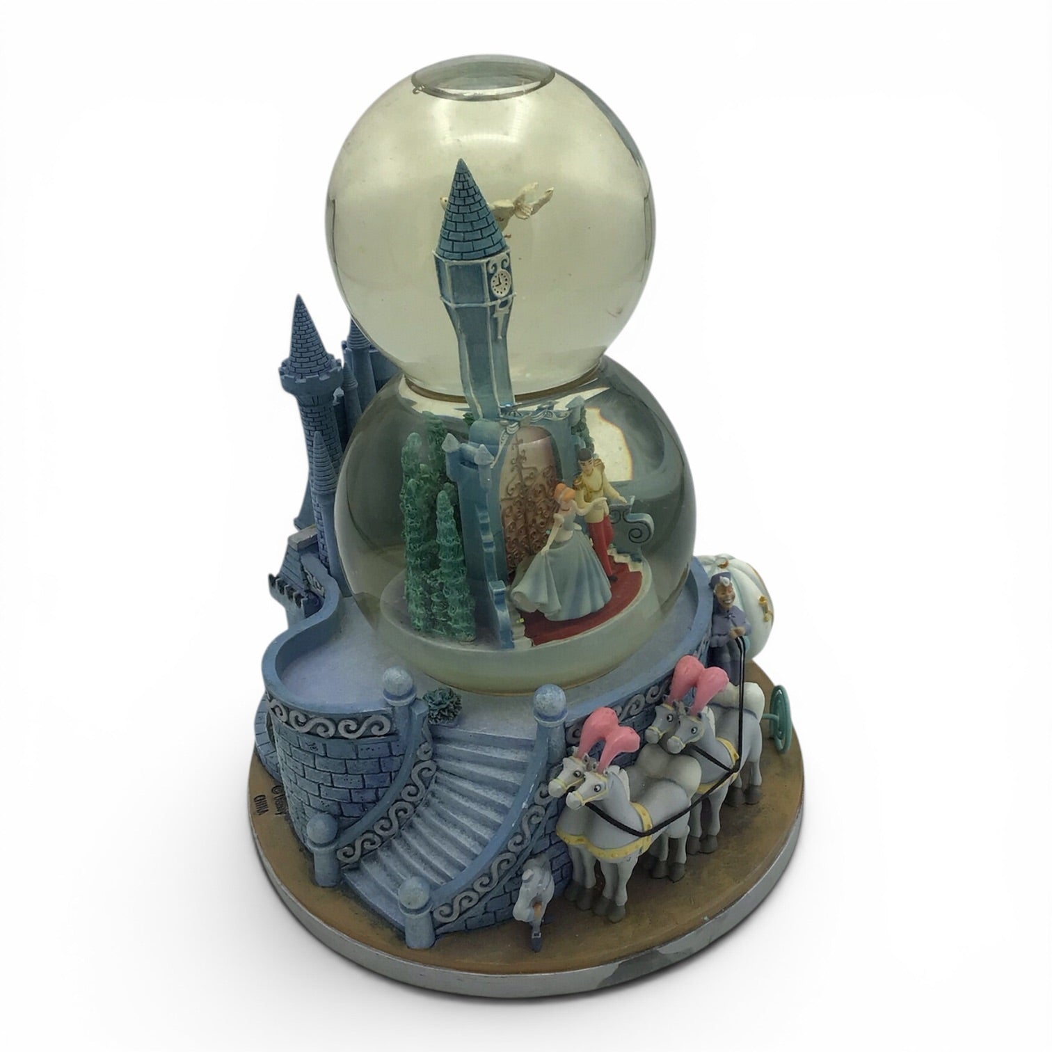 Disney Cinderella Wedding Musical Snow Globe