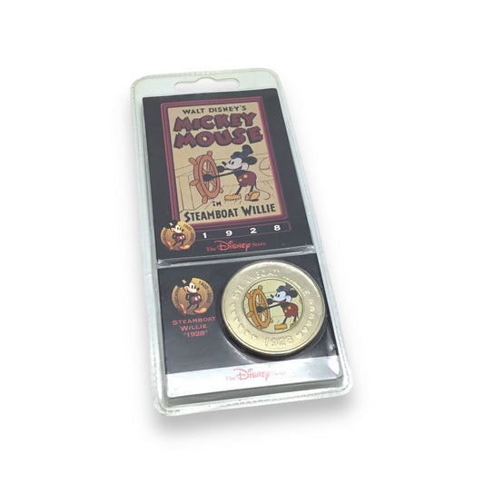 Disney Decades Commemorative Coin – Mickey Mouse Steamboat Willie Collectible